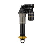 Cane Cr mortiguador de resorte de acero con bisagra de doble cañón Tigon negro 205 mm x 62.5 mm