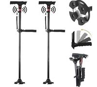 Cane Hero - Bastón para caminar para hombres y mujeres con alarma, luz LED y mango plegable, ajustable, 5 alturas de 34 a 37 pulgadas, para apoyo diario y personas mayores (2 piezas)