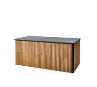 Cane-line Baúl exterior Combine Teak. lava grey. grande