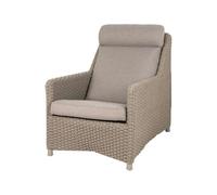 Cane-line Butaca Diamond highback soft rope Cane-Line Natté taupe