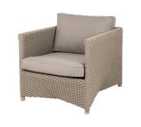 Cane-line Butaca Lounge Diamond soft rope Cane-Line Natté taupe