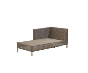 Cane-line Chaise longue Connect Taupe. derecho