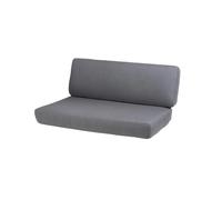 Cane-line Cojín para sofá Savannah 2 plazas Cane-Line Natté grey. izquierdo