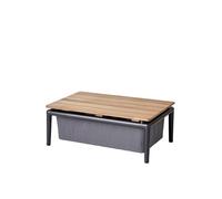 Cane-line Mesa auxiliar Conic Grey. teak