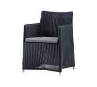 Cane-line Silla con reposabrazos Diamond Graphite