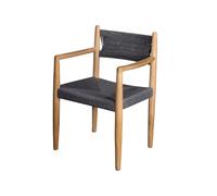 Cane-line Silla Royal Dark grey. teak