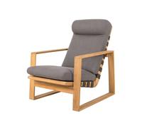 Cane-line Sillón Endless Soft Highback Cane-Line airtouch grey. teca