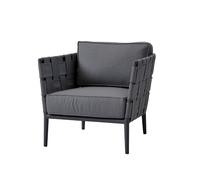 Cane-line Sillón lounge Conic Grey. incl. cojines