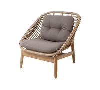 Cane-line Sillón lounge String Cane-Line Airtouch taupe-teak