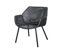 Cane-line Sillón lounge Vibe Black/anthracite