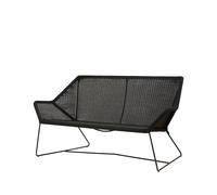 Cane-line Sofá Breeze 2 plazas weave Black