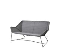 Cane-line Sofá Breeze 2 plazas weave Light grey