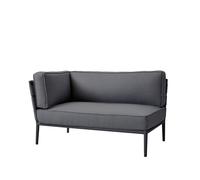 Cane-line Sofá modular Conic Cane-Line Airtouch grey. derecha. incl. cojines