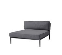 Cane-line Sofá modular Conic Cane-Line Airtouch grey. diván. incl. cojines
