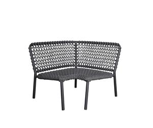 Cane-line Sofá modular Ocean Dark grey. esquina
