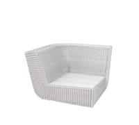 Cane-line Sofá modular Savannah White grey. esquina