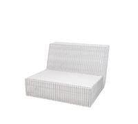 Cane-line Sofá modular Savannah White grey. sencillo