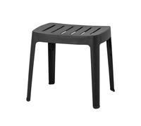 Cane-line Taburete Cut Black. aluminium
