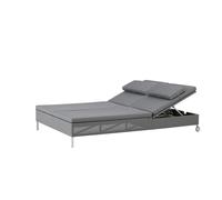 Cane-line Tumbona Rest Cane-Line Natté grey. doble