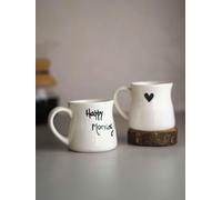 Caneca com mensagem Good days start with coffee