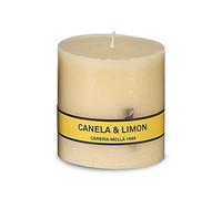 CANELA LIMON VELA ARTESANA 8X8