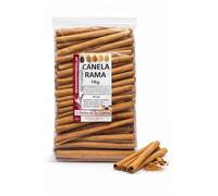 Canela Rama Vera AA 1KG | Ramas de Canela Natural 18 cm | Ideal para Infusiones, Té, Arroz con Leche, Chai y Repostería | Rama Aromática