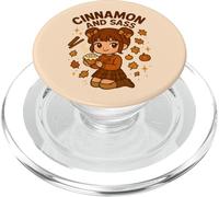 Canela y SASS Sweet Spicy Autumn Vibes PopSockets PopGrip para MagSafe
