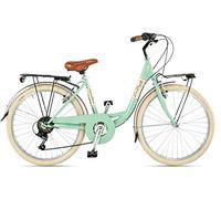 Canellini Via Veneto by Retro Vintage bicicleta bicicleta bike niña niña Junior 24 (verde claro)