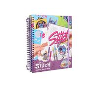 Canenco Disney Stitch ST24356V - Libro de plantillas para colorear y crear libro para colorear para colorear con bolígrafos, pegatinas y plantillas para colorear para niños