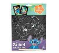 Canenco: Stitch, cartel en scratch art - 29 x 15 cm, 2 piezas