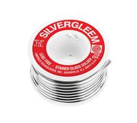 Canfield Silvergleem Lead Free Silver Solder Wire for Stained Glass Solder Crafting and Jewelry Making (96% Tin / 4% Silver) - 1/2 Lb Spool (1 Pack)
