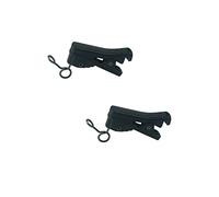 Canfon 2 Clips de Corbata ABS para micrófono de Solapa/Solapa para micrófono Lavalier Sanken COS-11D Deity W.Lav Pro con diámetro de 3.5-4.5 mm (3.5 mm)