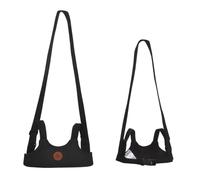 Cangaroo, arnés de seguridad para bebés, correas ajustables, línea para correr, color:negro