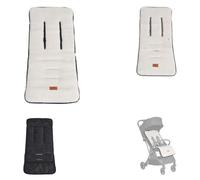 Cangaroo cojín de asiento cochecito universal Luxe de gran comodidad de asiento, color:negro