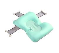 Cangaroo Cojín para el baño bebé Fisher Inserto para la bañera clips de plástico, color:azul claro