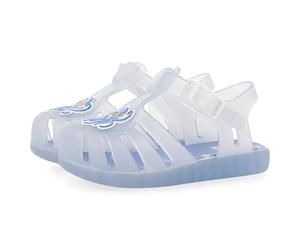 Cangrejeras azules con diseño de pulpo para bebé acoua