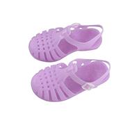 Cangrejeras Niña,Mis Pedidos Sandalias Niña Verano Casual Sandalia de Jelly Punta Cerrada con Hebilla Ajustable Cómodas Antideslizante Zapato Planas con Suela Suave Ligero Transpirable Chanclas Niño