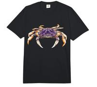 Cangrejo Dungeness para Pesca de cangrejos y Pesca al Aire Libre en la Costa Oeste Comfort Colors Adult Heavyweight T-Shirt