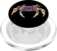 Cangrejo Dungeness para Pesca de cangrejos y Pesca al Aire Libre en la Costa Oeste PopSockets PopGrip para MagSafe