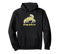 Cangrejo Sideways Walker Club para Amantes de los cangrejos Sudadera con Capucha