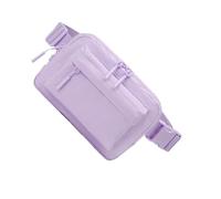 Cangurera impermeable, bolsa de gran capacidad con 4 bolsillos con cremallera, bolsa de nailon con correa ajustable para mujeres y hombres, riñonera de moda para viajes, riñonera impermeable grande,