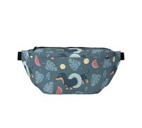 Cangureras grandes para mujeres y hombres, cruzadas, bolsas cruzadas de viaje de sandías para mujer, a la moda, riñonera para mujeres y hombres, riñonera para mujer con correa ajustable