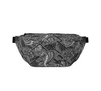 Cangureras grandes para mujeres y hombres, cruzadas, clásicas, de caricaturas, con flores de cobra, de viaje, a la moda, riñonera para mujeres y hombres, con correa ajustable