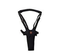 Canguro arnés para bebés Happy feet, andador para bebés, arnés ajustable, color:negro