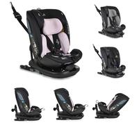Canguro, asiento infantil Gravity i-Size (40-150cm) grupo 0/1/2/3 reposacabezas, colores:rosa