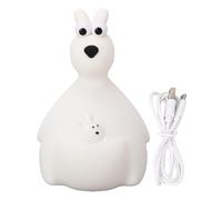 Canguro Baby Pat Light, Lámpara de Noche Recargable con Brillo Ajustable, Material de Silicona Suave, Batería de Larga Duración para el Día deValentín, Cumpleaños, Día del Niño