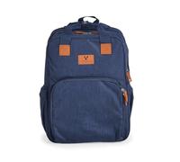 Canguro, Bolsa para cochecito Liana Mochila 2 en 1 Cuna Clips de cremallera, colores:azul