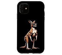 Canguro con gafas de sol - Divertido animal australiano australiano Carcasa para iPhone 11