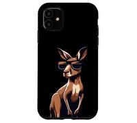 Canguro con gafas de sol - Divertido animal australiano australiano Carcasa para iPhone 11