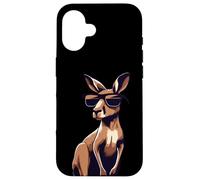 Canguro con gafas de sol - Divertido animal australiano australiano Carcasa para iPhone 16